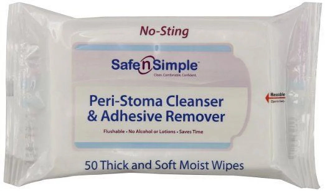 50 Count Adhesive Remover Wipes Z750383