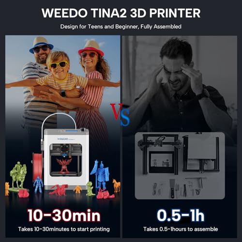 3D Printer with WiFi Printing, Auto Leveling, Fully Assembled FDM 3D Printer R582