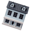 2pcs Wood Miniature House Ornament E519362