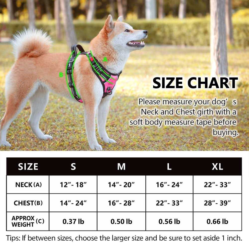 No Pull Reflective Dog Harness Y9788