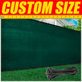 Green Fence Privacy Screen Windscreen Shade Fabric Cloth HDPE with Grommets V517