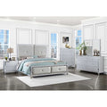 5-piece Modern Wood Tufted California King Bedroom Set X8660