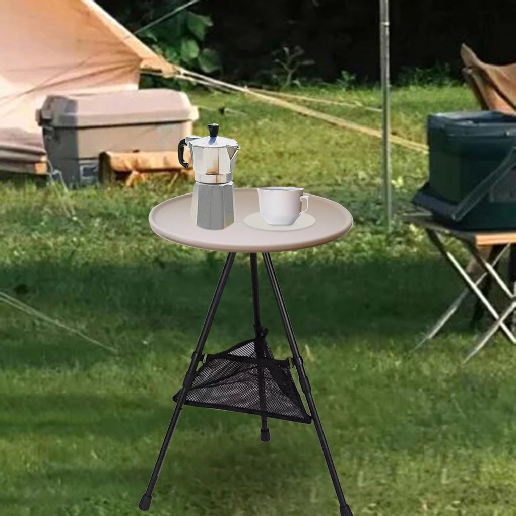 Folding Camping Table with Mesh Pocket R92997
