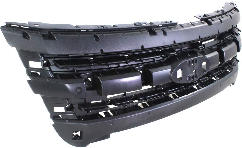 Black Inner Grille Mounting Panel Q4054