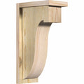 Douglas Fir Corbel with Backplate R4167