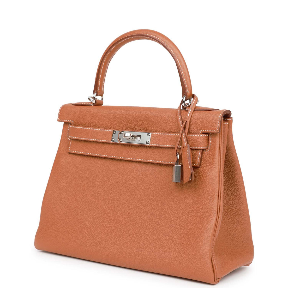 Gold 28 Togo Leather Handbag L40010