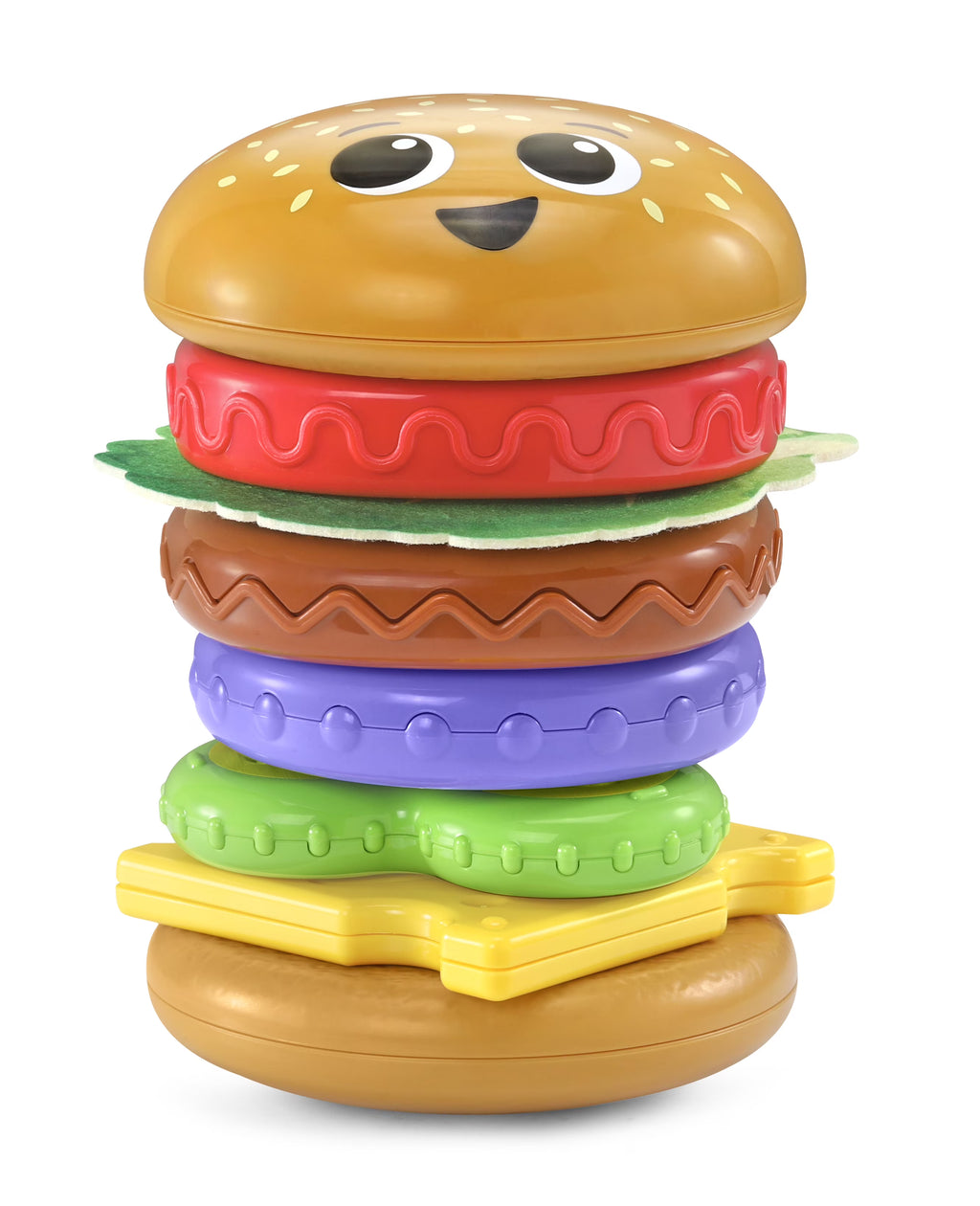 4-in-1 Learning Hamburger Stacking Baby Toy F4214