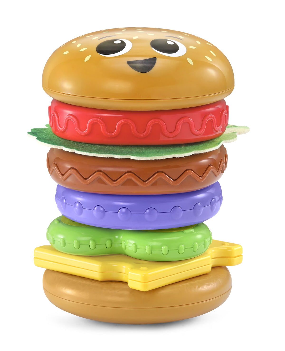 4-in-1 Learning Hamburger Stacking Baby Toy F4214