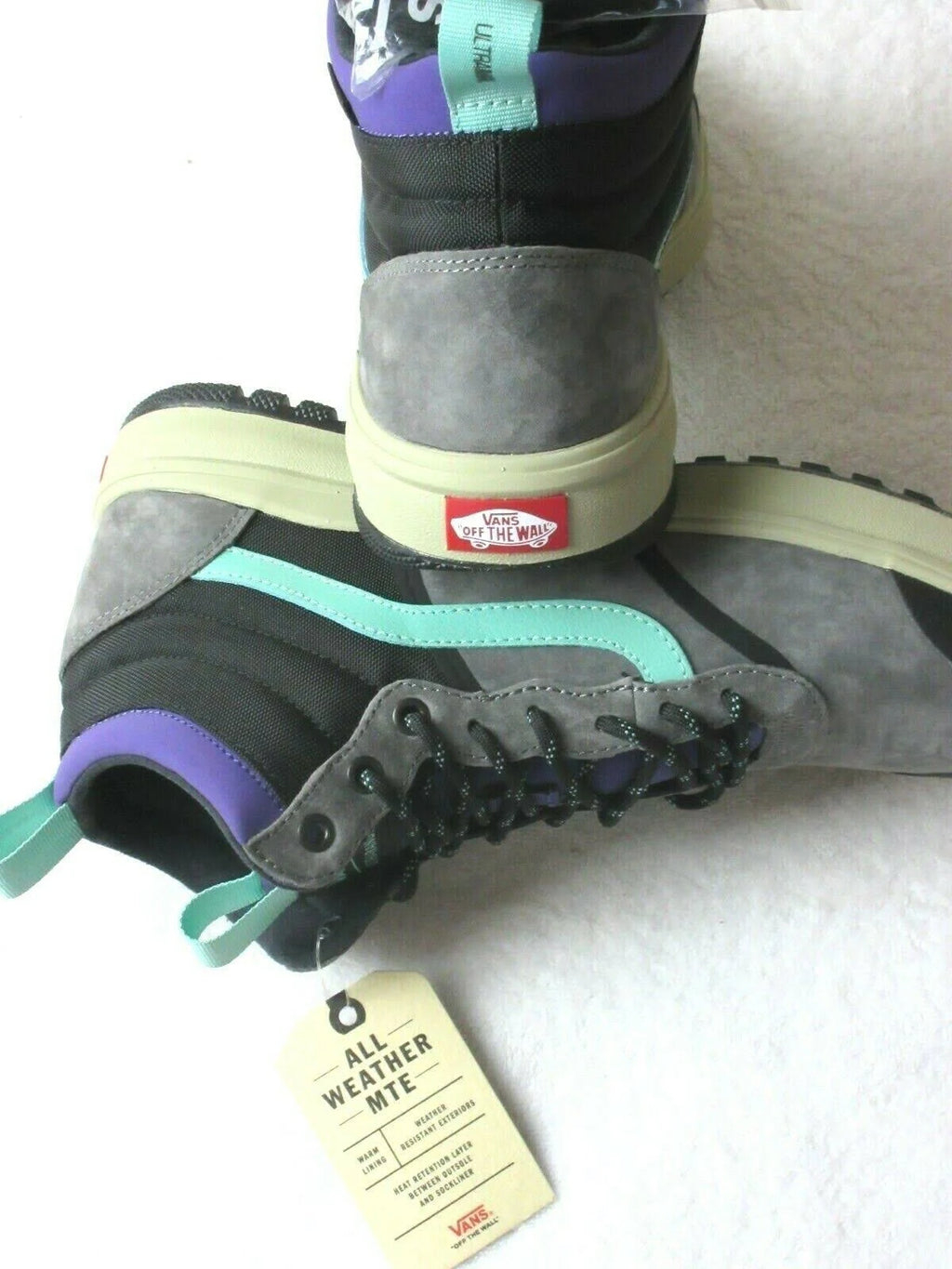 Pewter Eucalyptus Hi Top Shoes G648