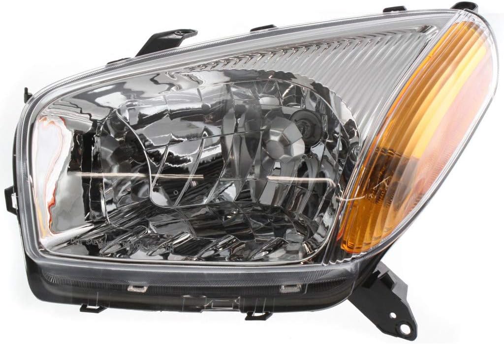 Headlight Assembly Chrome Bezel Driver Side Q797