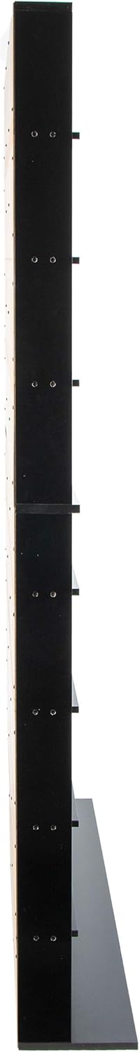 Black Media Storage Tower Cabinet K54130