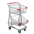Gray Wire Shopping Cart T720
