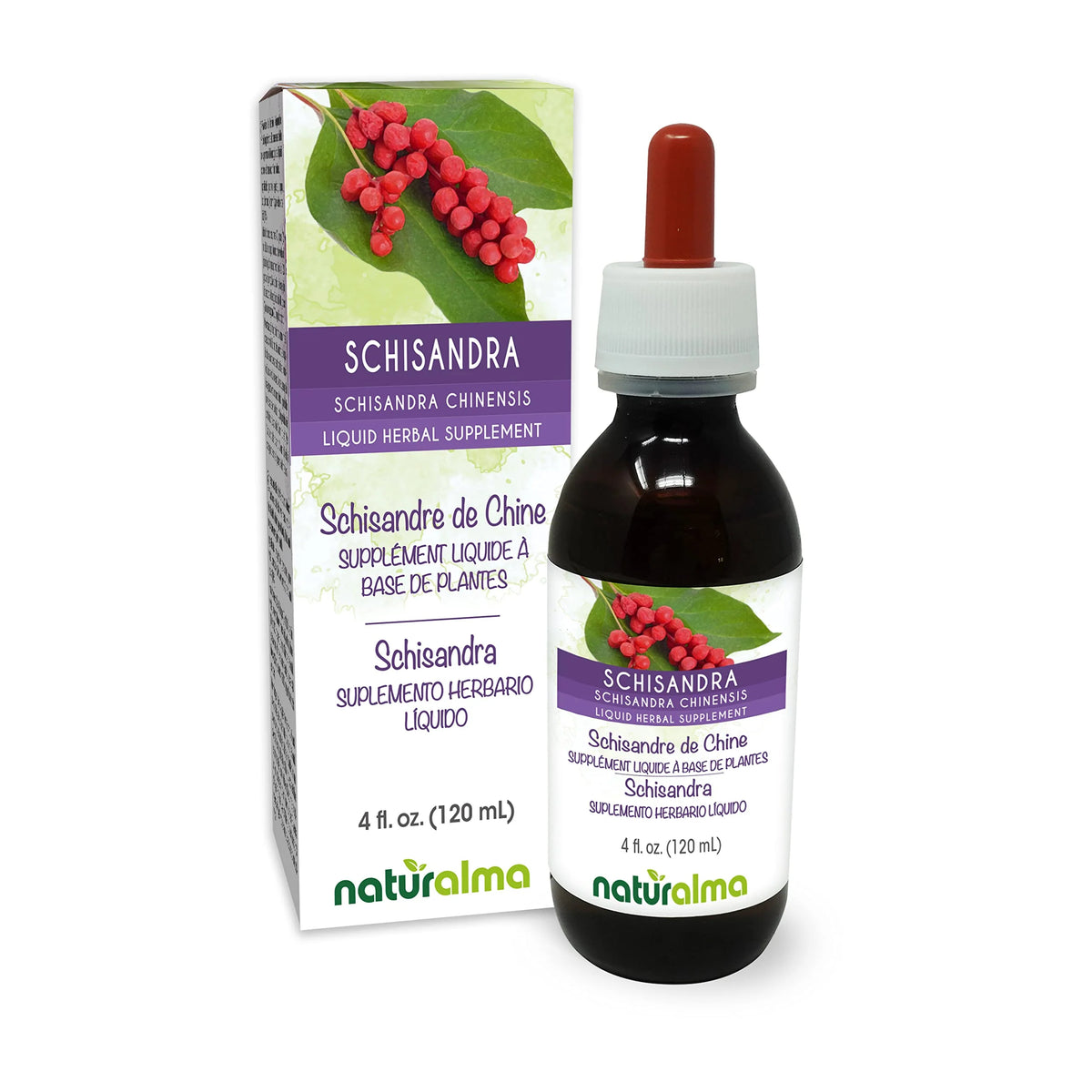 Schisandra Alcohol-free Liquid Extract 4 fl oz R21631