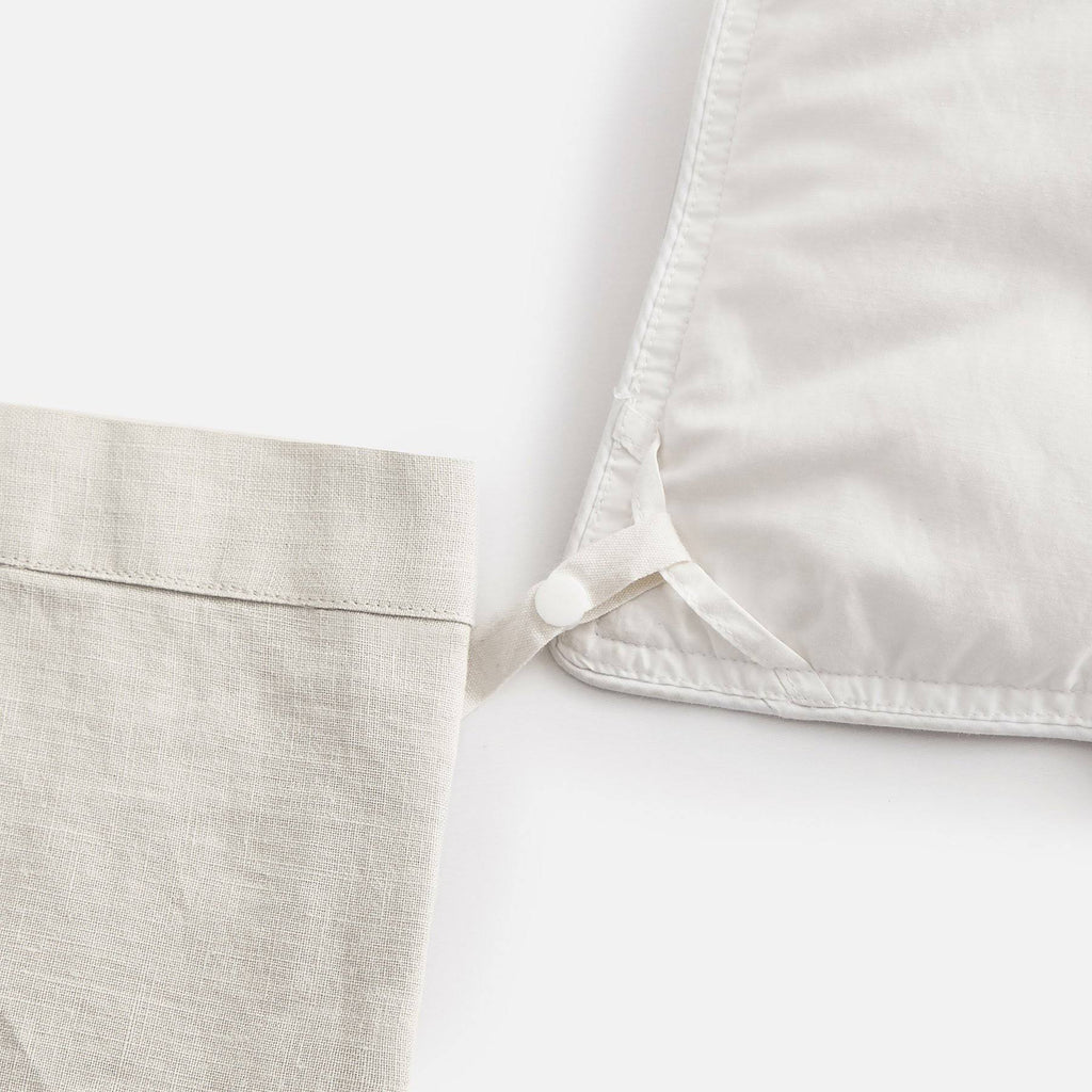 California King French Linen Duvet Cover J338