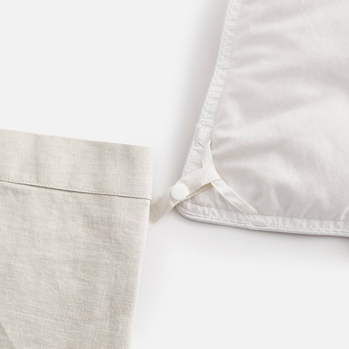 California King French Linen Duvet Cover J338