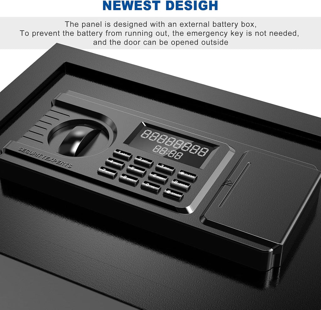 Small Steel Safe Box with LCD Digital Screen X39897