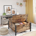 35.4" Square Coffee Table with Storage P62007