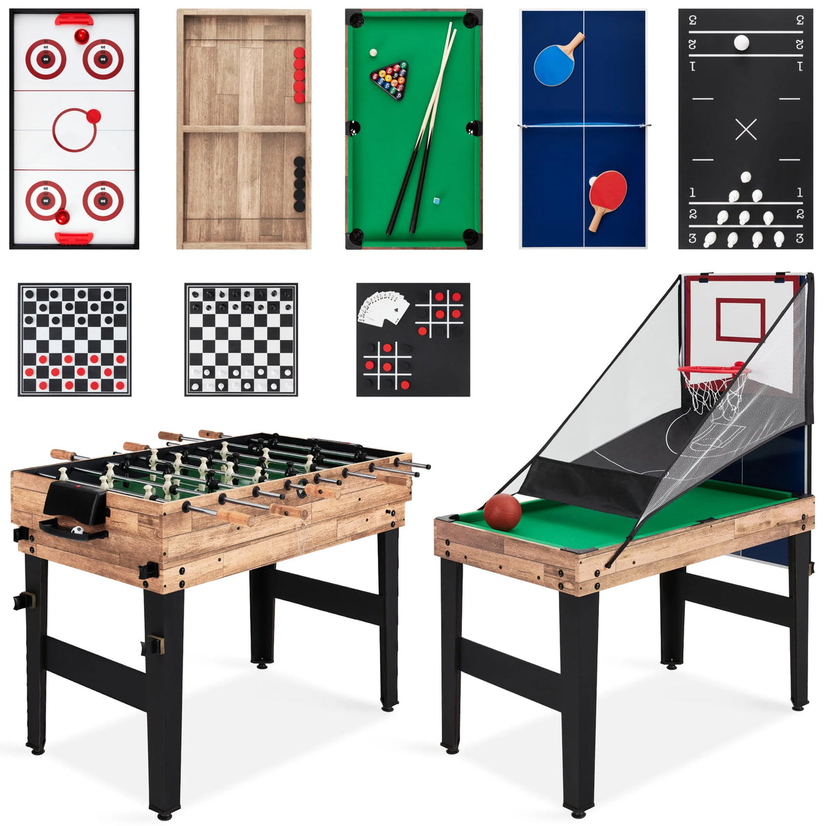 13-in-1 Combo Game Table Set C7208