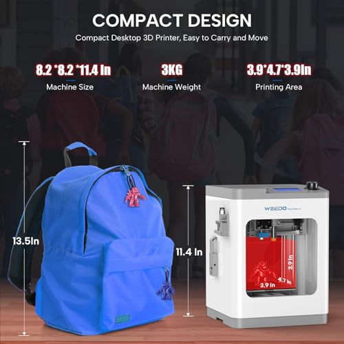 3D Printer with WiFi Printing, Auto Leveling, Fully Assembled FDM 3D Printer R582