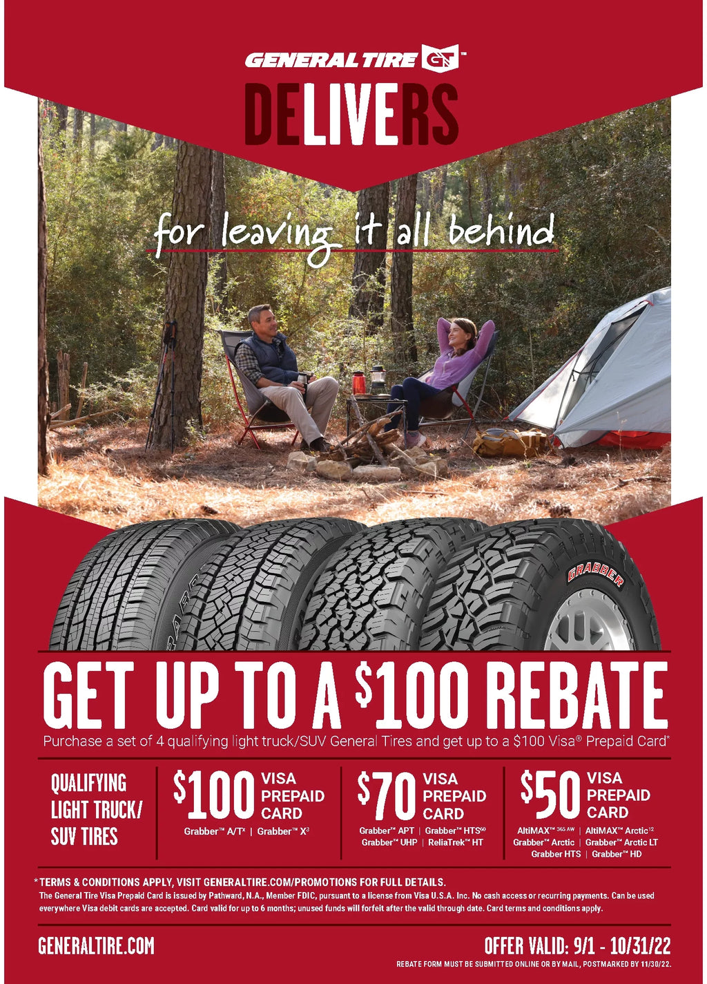 All Terrain Tire 305/50R20 120T O765