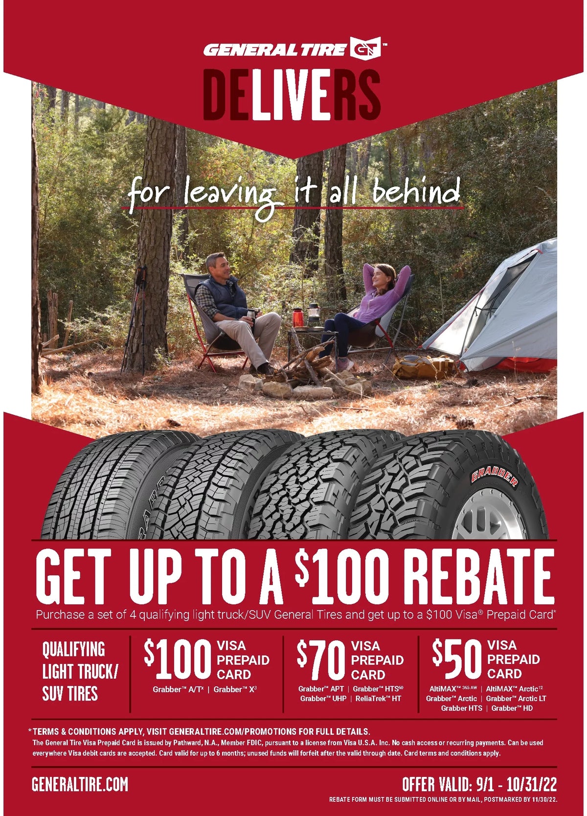 All Terrain Tire 305/50R20 120T O765