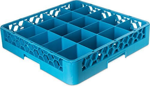 Blue Polypropylene Glass Rack Case of 6 Y491499