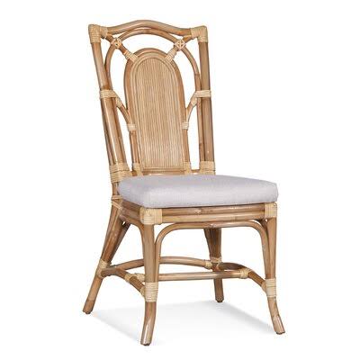 Queen Anne Side Chair (Set of 2) Navy Blue Performance Fabric H449