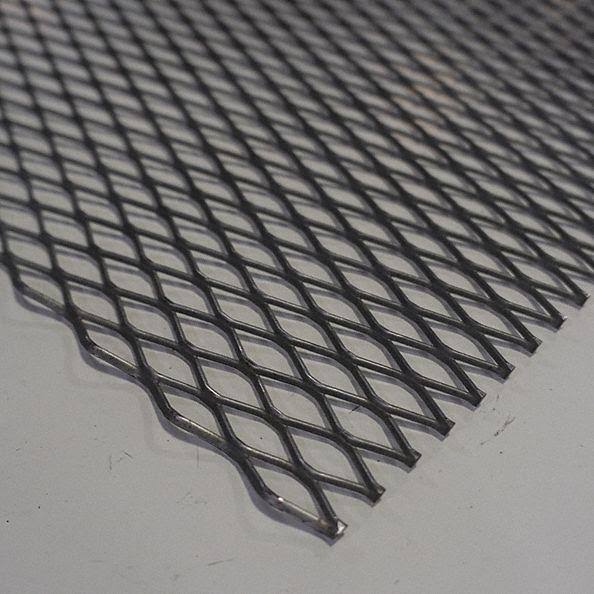 Expanded Sheet, Carbon, 4x4 ft, 1/2-#13 D3690