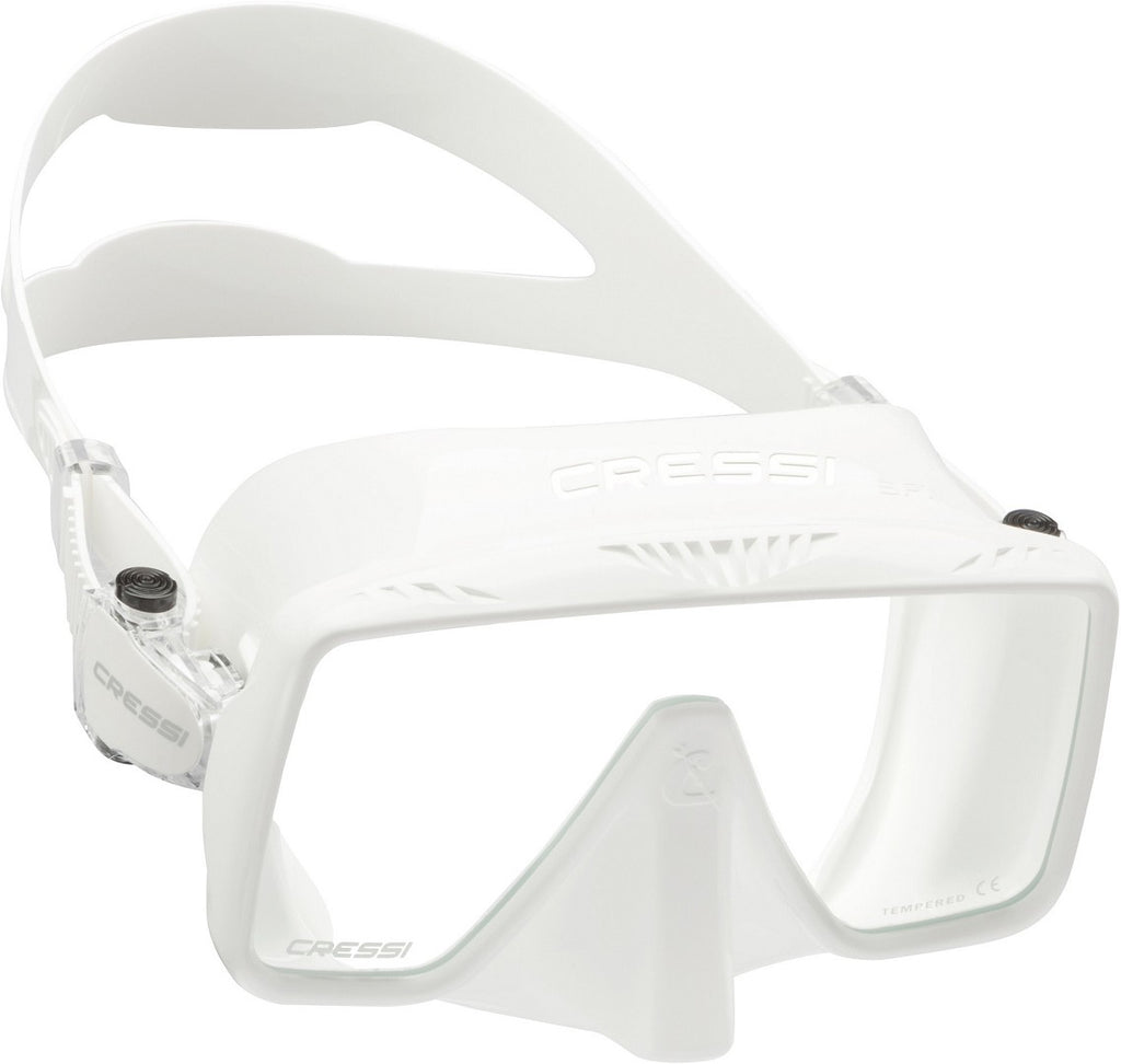 White Frameless Dive Mask T556