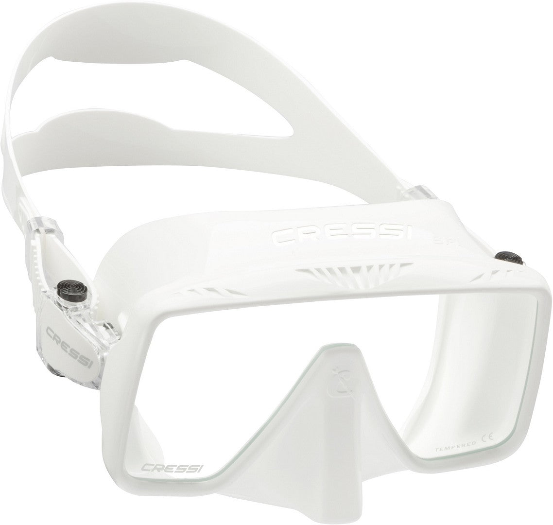 White Frameless Dive Mask T556