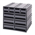 10 Drawer Interlocking Storage Cabinet Ivory Q34105