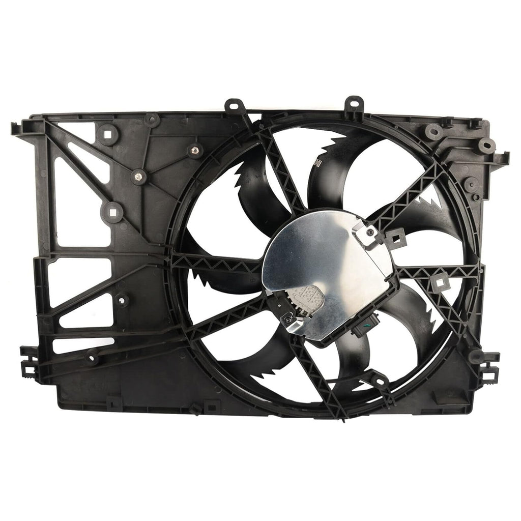 Engine Radiator Dual Cooling Fan Motor Assembly Replacement P65351