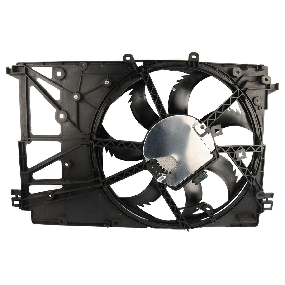 Engine Radiator Dual Cooling Fan Motor Assembly Replacement P65351