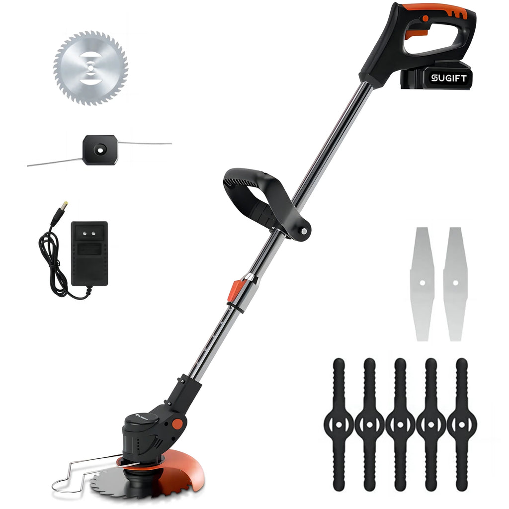 Cordless String Trimmer & Edger with Battery and Charger L168