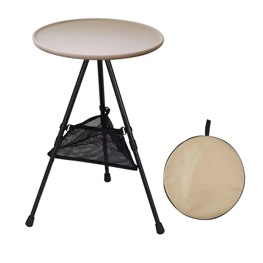 Folding Camping Table with Mesh Pocket R92997