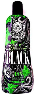 Black Dark Bronzer Indoor Tanning Bed Lotion V788946