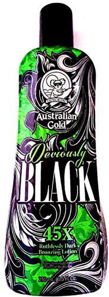 Black Dark Bronzer Indoor Tanning Bed Lotion V788946