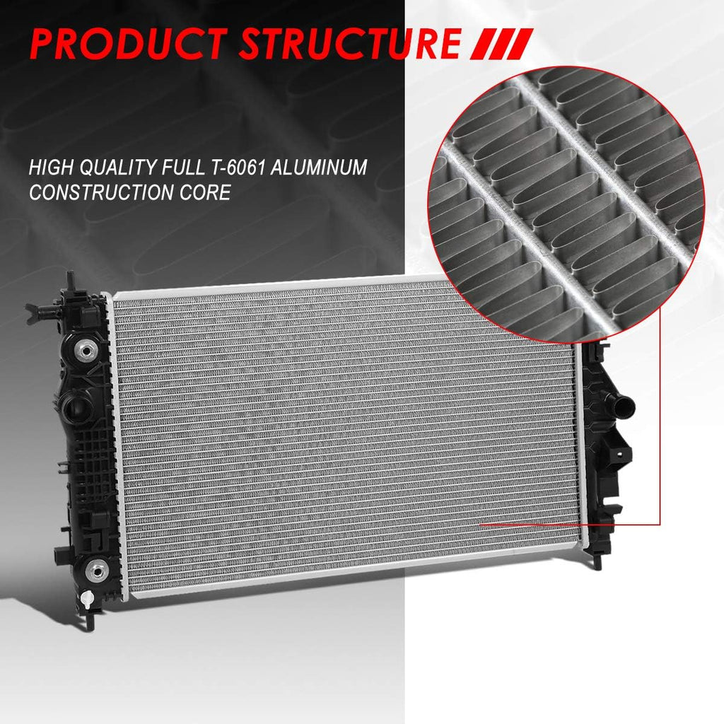 1-Row Cooling Radiator Aluminum Core Pack of 2 R216193