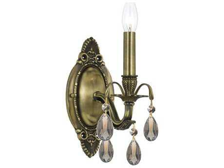 Spectra Crystal Pewter Sconce C29032