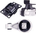 Engine Motor & Transmission Mount Kit 3pcs Compatible with 2005 2006 2007 Ford Focus 2.0L G887297