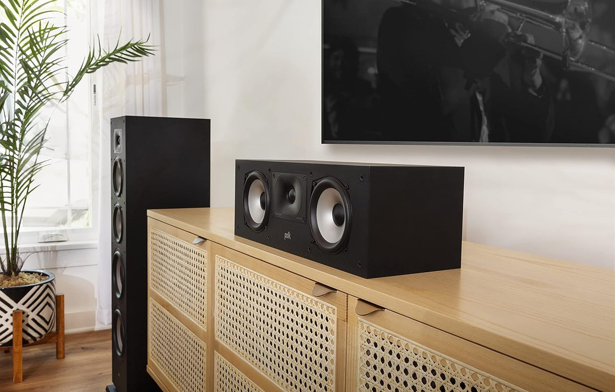 Compact Center Channel Speaker, Midnight Black X745220