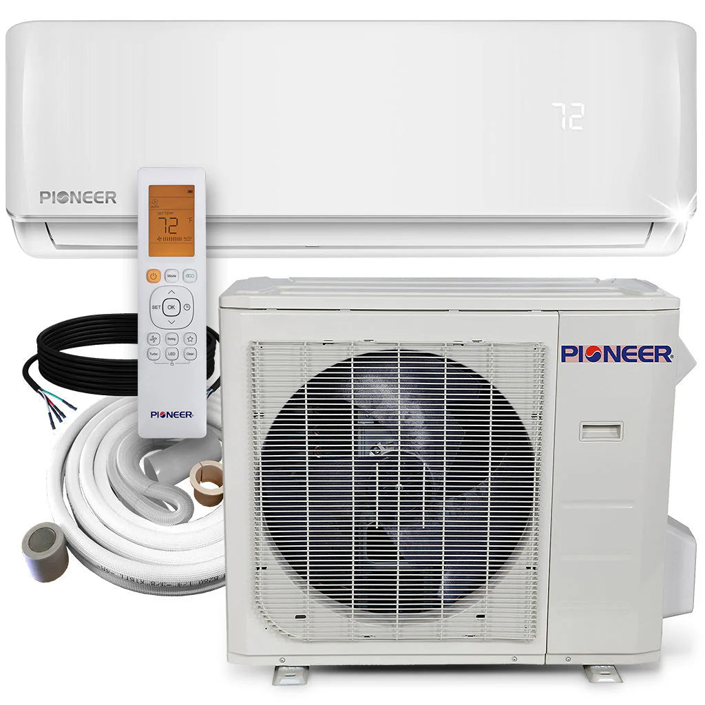 36,000 BTU 17.5 SEER 230V Ductless Mini-Split Inverter Air Conditioner Heat Pump System M72709