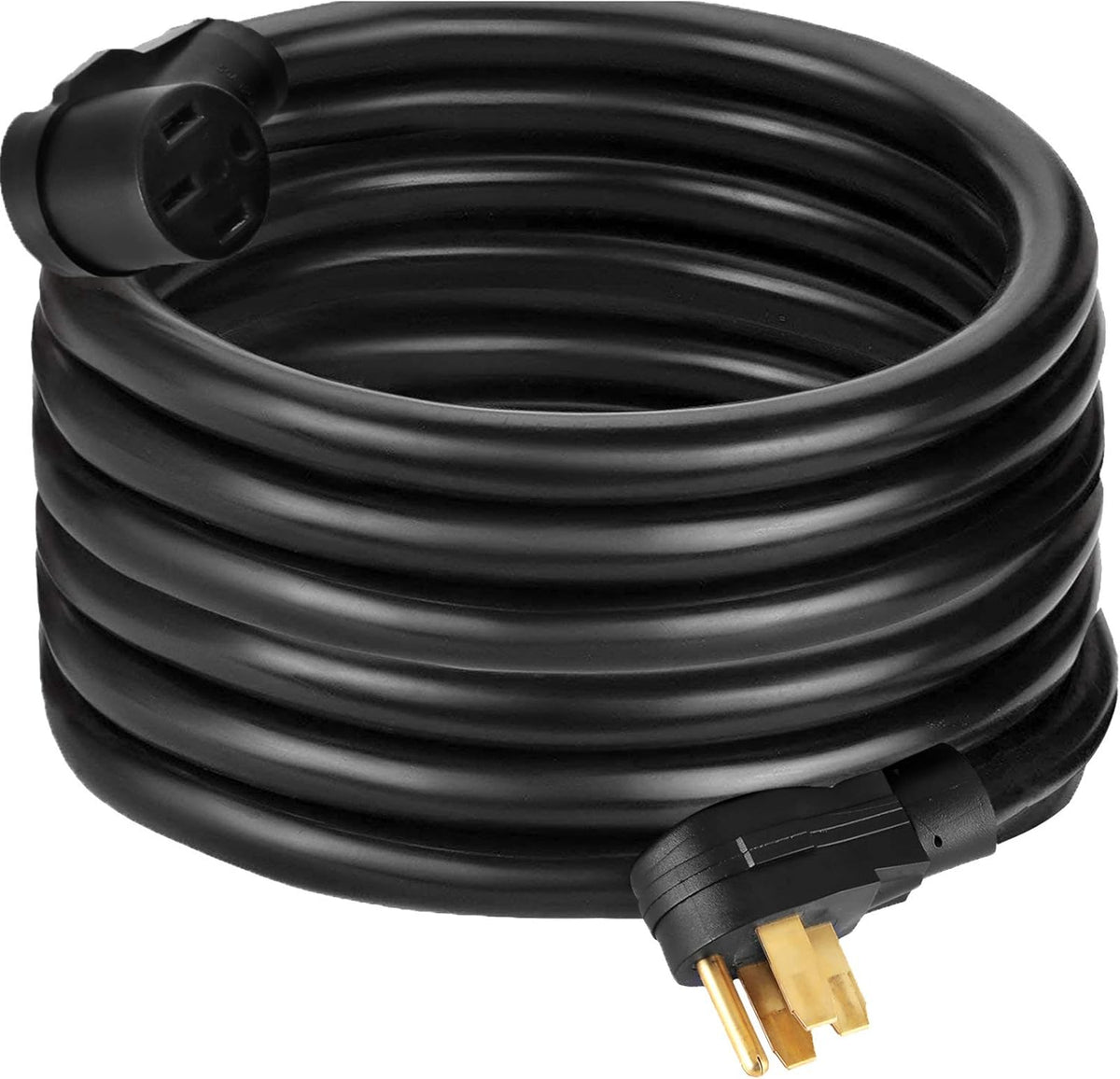 36Ft 30 Amp RV Extension Cord Copper Wire Power Supply Cable Z5019