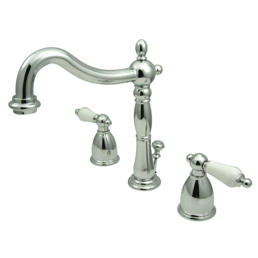 Antique Brass Widespread Bathroom Faucet E252913