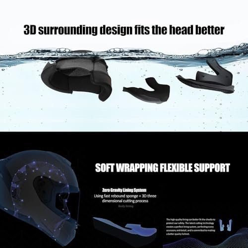 Full Face Flip up Bluetooth Motorcycle Helmet with Dual Speaker V382
