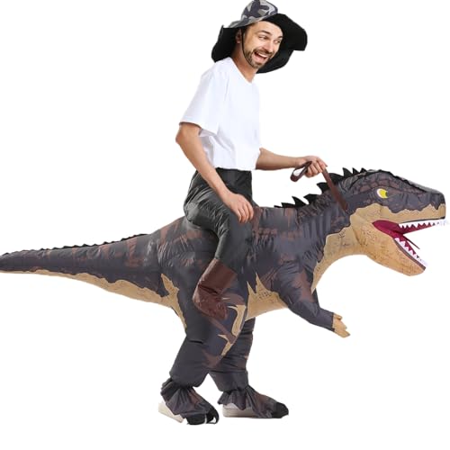 Inflatable Dinosaur Costume T-REX Ride on Blow up Costume F649082