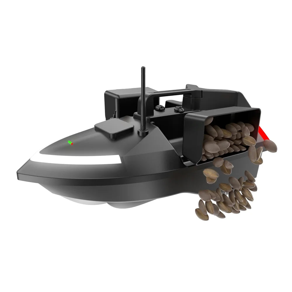 Remote Control Fishing Bait Boat Dual Motor 2KG Loading with Night Light G66488