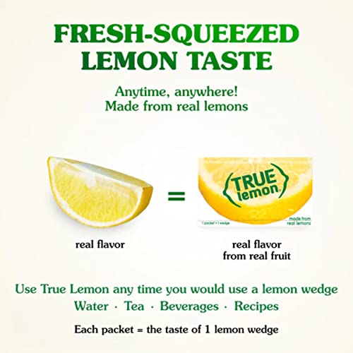 100 Count Sugar Free Lemon Flavoring Powder Packets V819505