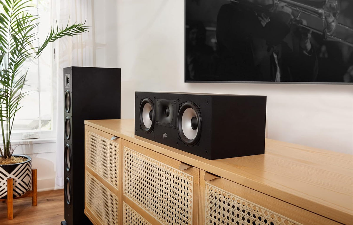 Compact Center Channel Speaker, Midnight Black X745220