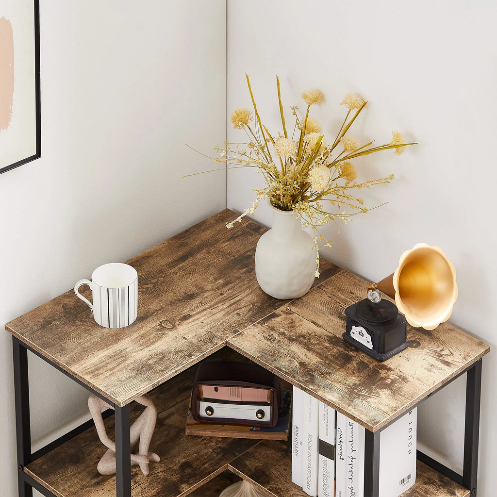 3 Tier L-Shaped Corner Shelf D702682